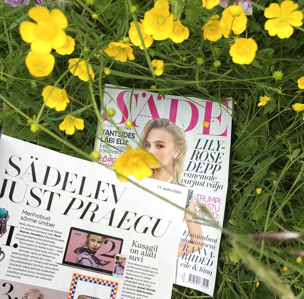 Shining just Now! MJU in the fashion Magazine Säde:)